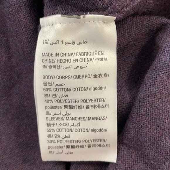 1X Style & Co. Sweater Top A04 5088 - Picture 4 of 4